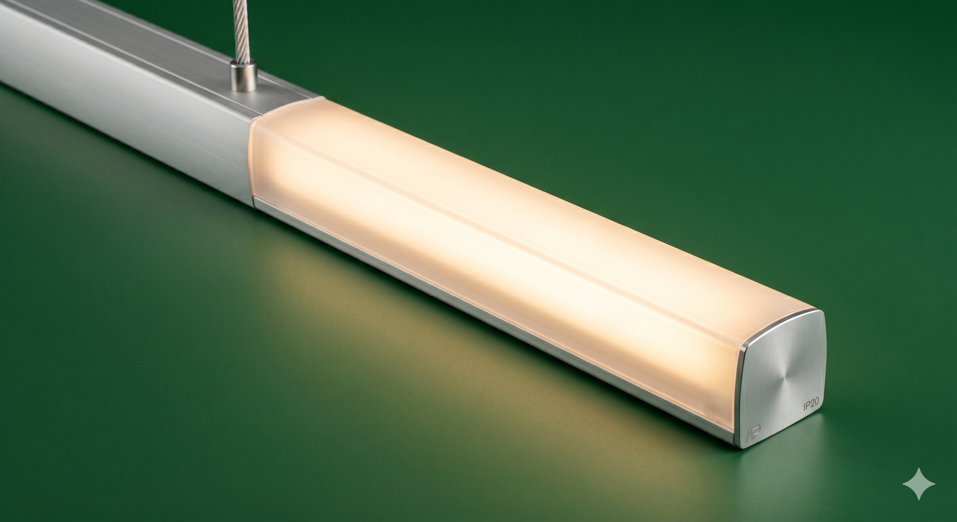 Éclairage et luminaires : comment choisir le bon diffuseur plastique extrudé pour LED ?