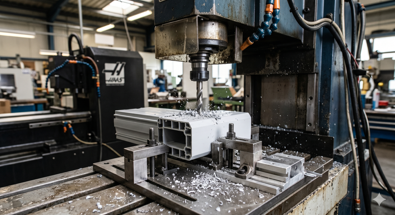 Post-extrusion : découpe, perçage, assemblage — ce qu'il faut anticiper dès la conception